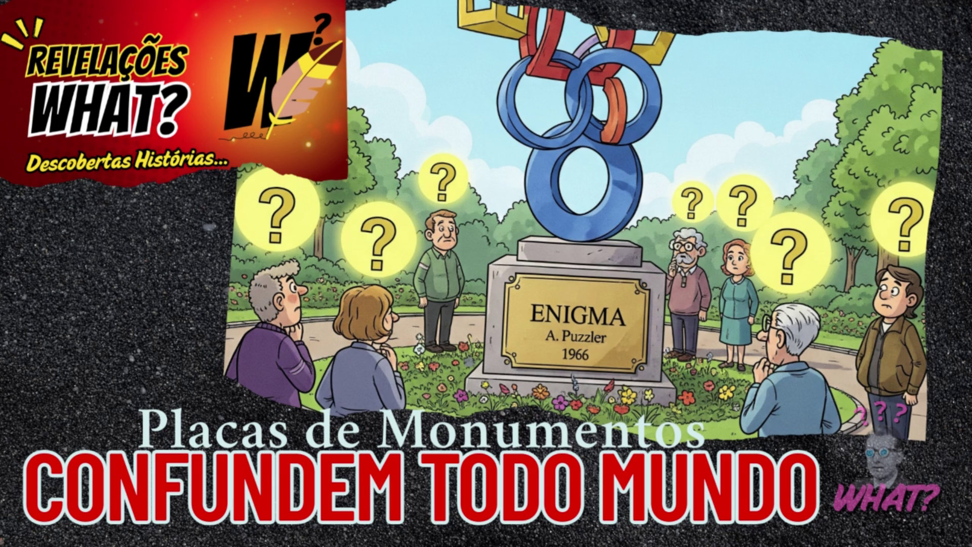 Placas de Monumentos confundem todo mundo